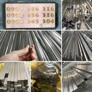 Vuông Đặc Inox 316 28mm